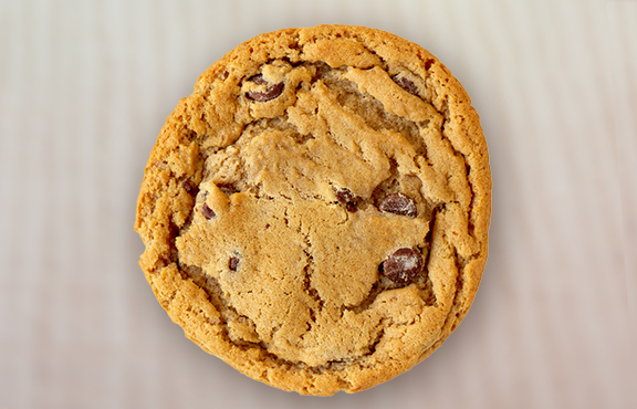 Freshly-Baked Chocolate Chip Cookie